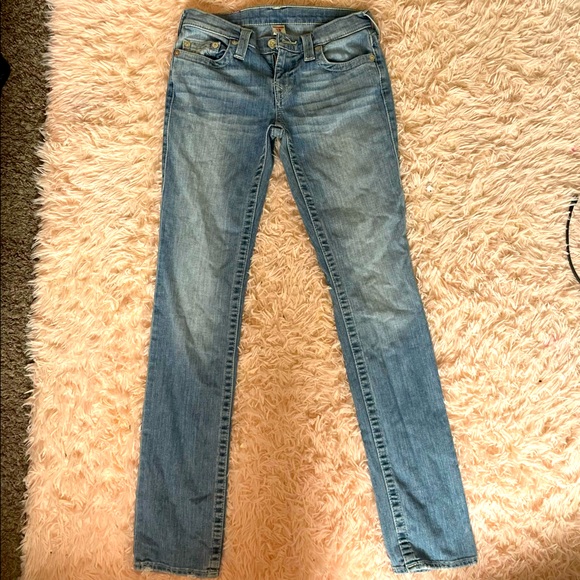 True Religion Slim Straight Jeans - Picture 2 of 4
